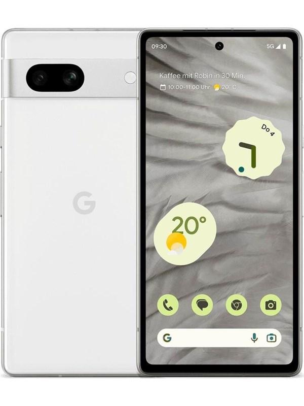 Google Pixel 7a 128GB 8GB - Sne Hvid Mobiltilbud