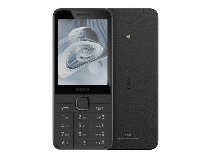 Nokia 215 4G (2024) - Dual-Sim Funktionstelefon - Sort