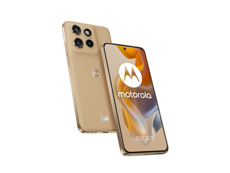 Edge 50 Neo , 16,1 Cm (6.36"), 12 Gb, 512 Gb, 50 Mp, Android 14, Cremefarvet fra Motorola