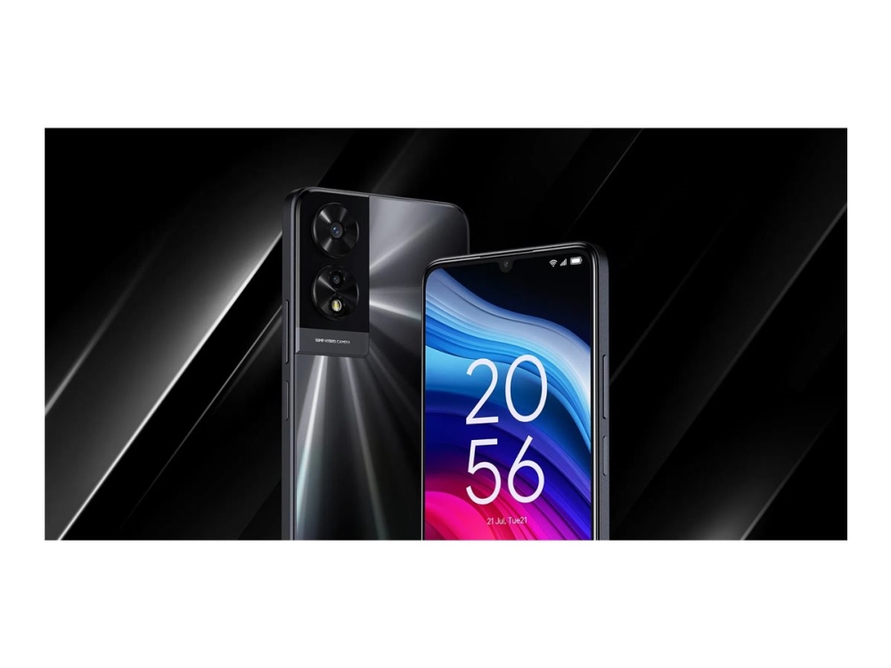 505   4g Smartphone   Dual Sim   Ram 6 Gb   Intern Hukommelse 256 Gb   Microsd Slot   6.75"   1600 X 720 Pixels (90 Hz)   2x Bagkameraer 50 Mp, 2 fra Tcl