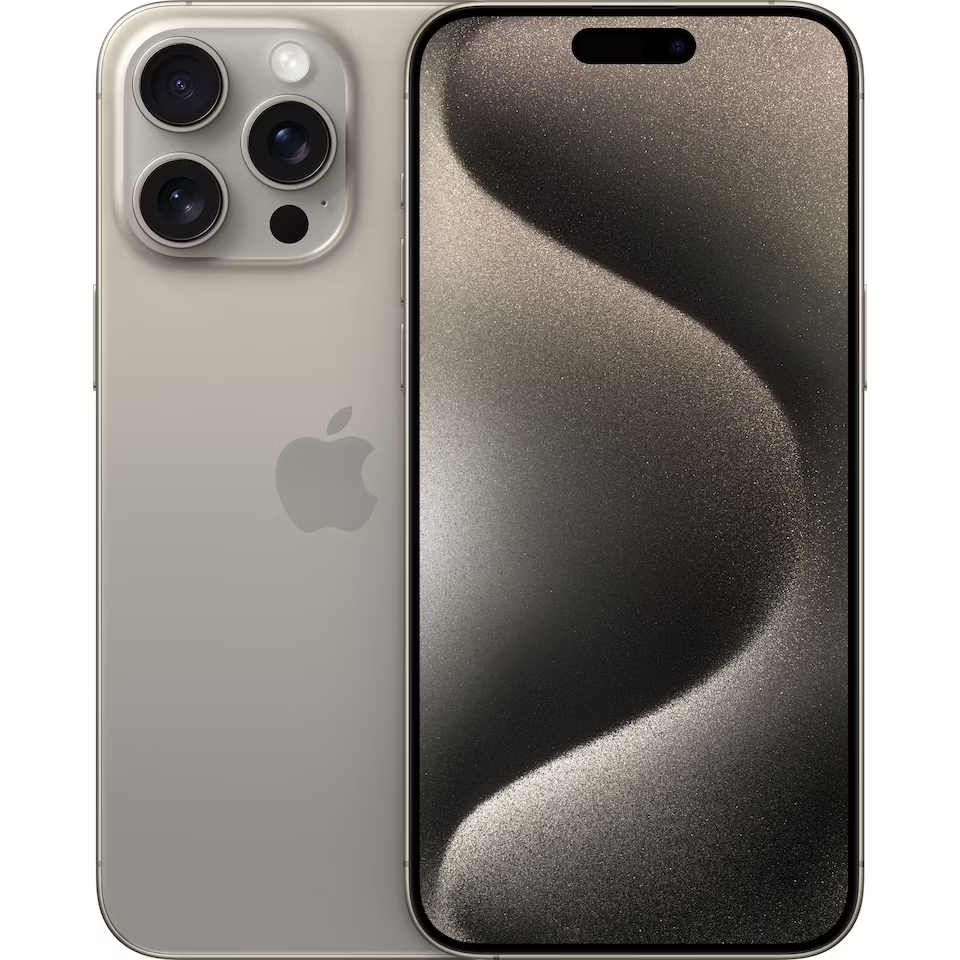 | Iphone 15 Pro Max   5g Smartphone   512gb   Naturligt Titanium fra Apple