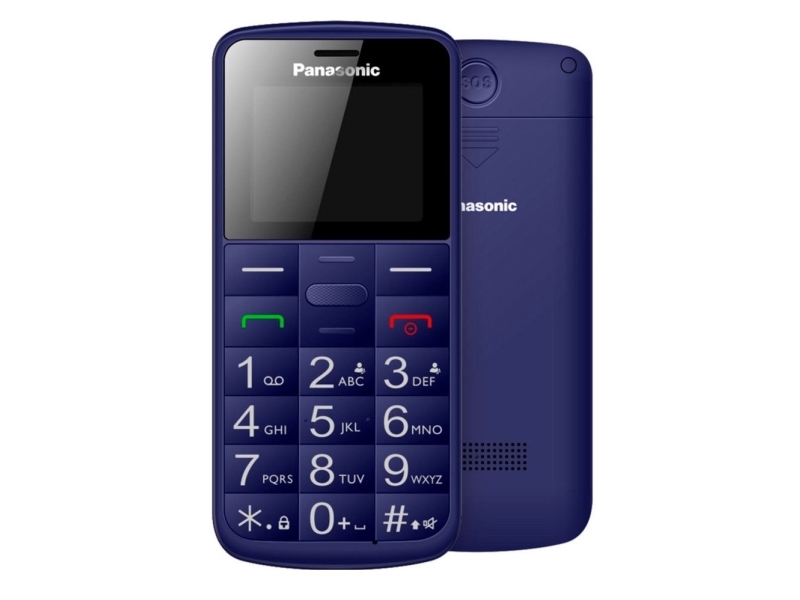 Kx Tu110, Menu, Dual Sim, 4,5 Cm (1.77"), 128 X 160 Pixel, Bluetooth, Blå fra Panasonic