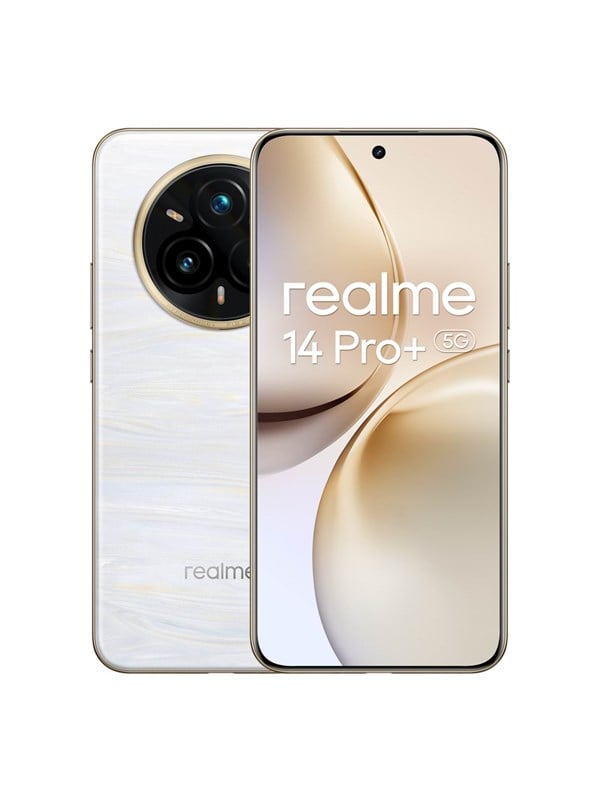 14 Pro+ 5g 256gb 8gb   Pearl White fra Realme