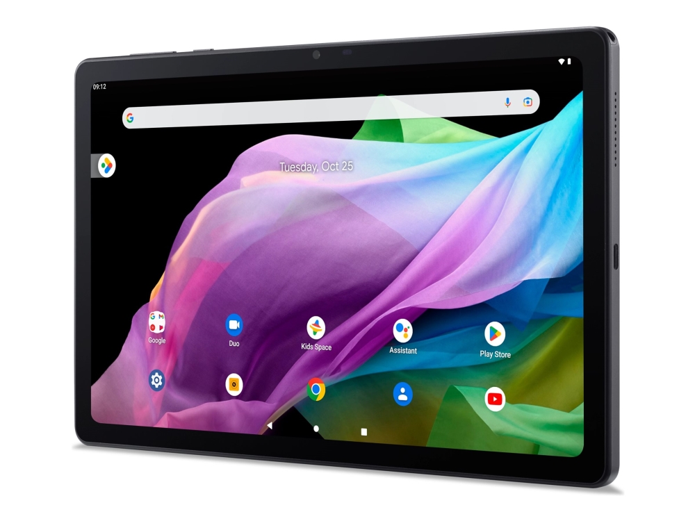 Iconia Tab P10 P10 11   Tablet   Android 12   64 Gb Emmc   10.4" Ips (1920 X 1200)   Usb Vært   Microsd Indgang   Jerngrå fra Acer
