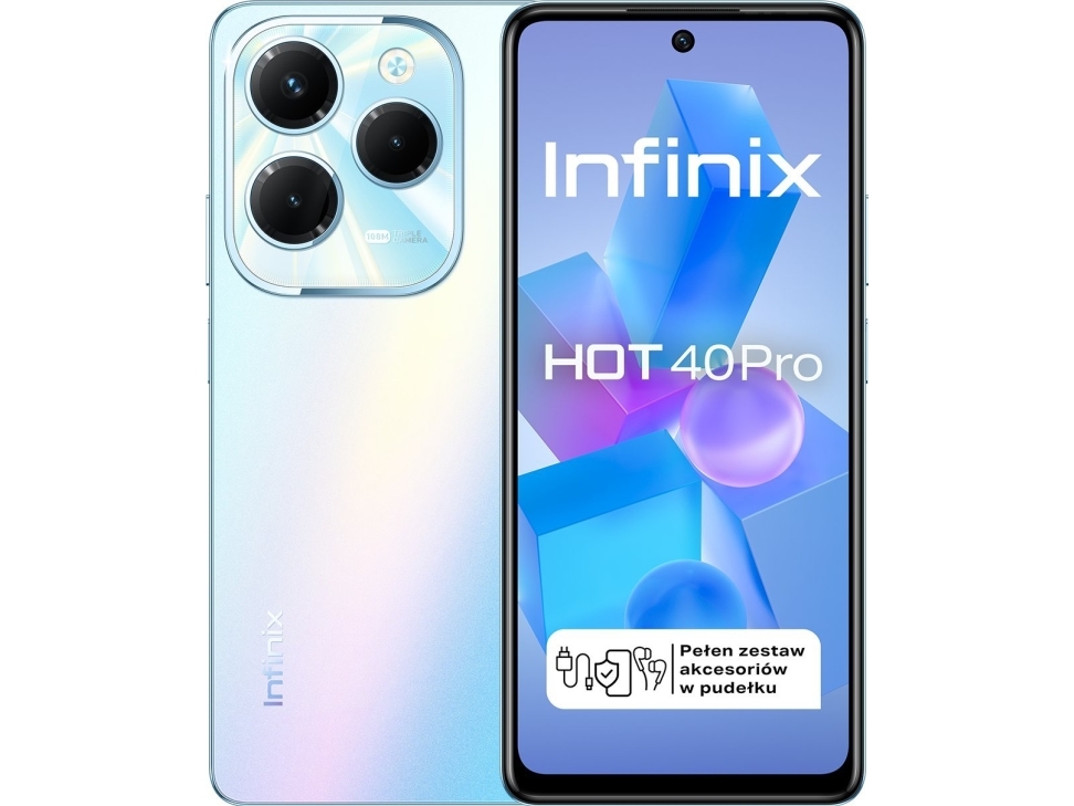 Hot 40 Pro 8 256gb Blå ( Hot40problue) Smartphone fra Infinix
