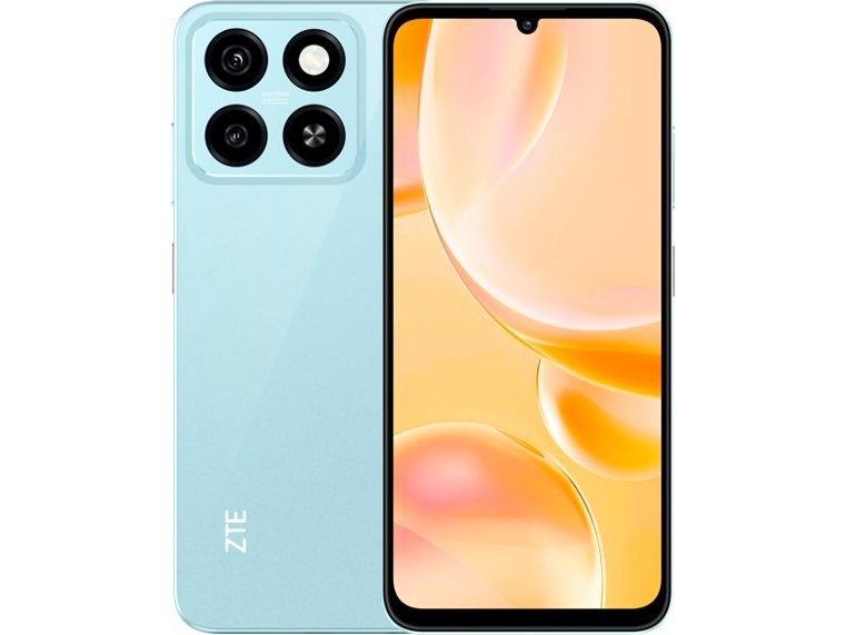 Blade A55, 17,1 Cm (6.75"), 1600 X 720 Pixel, 64 Gb, 13 Mp, Android 14, Blå fra Zte