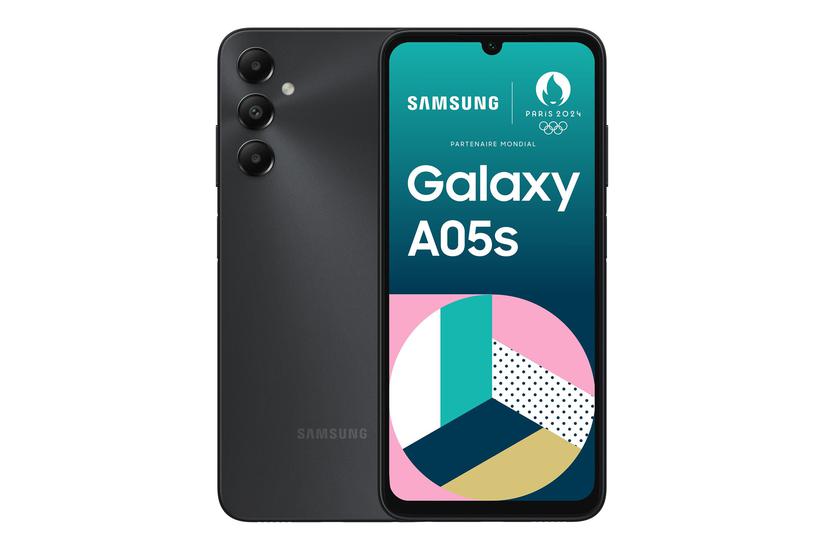 Galaxy A05s   Sort   4g Smartphone   64 Gb   Gsm fra Samsung