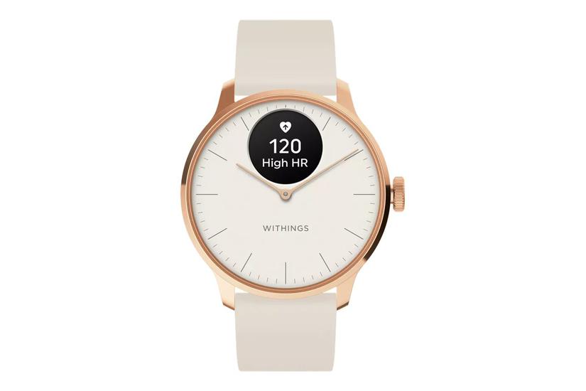 Scanwatch Light   Roseguld Rustfrit Stål   Smart Ur Med Bånd   Sand fra Withings
