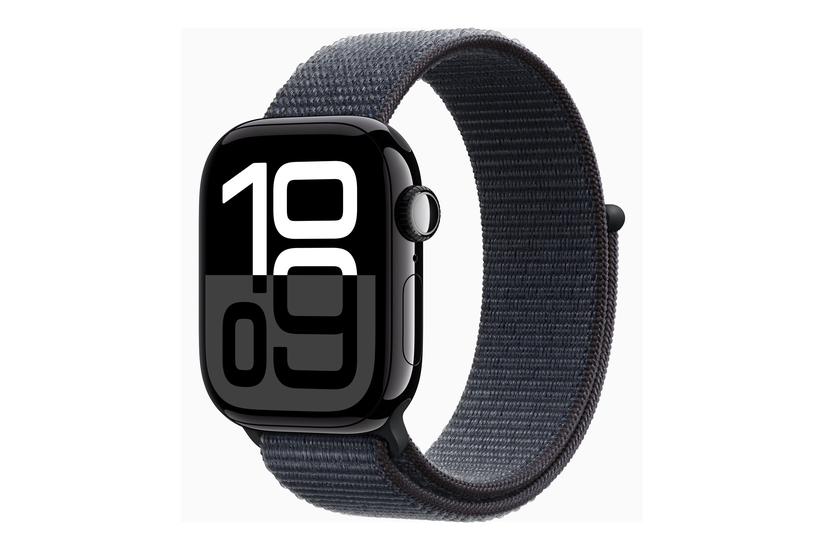 Watch Series 10 (gps)   Jet Sort Aluminium   Smart Ur Med Sportsløkke   Blæk   64 Gb fra Apple