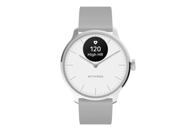 Scanwatch Light   Rustfrit Stål   Smart Ur Med Bånd   Perlehvid fra Withings