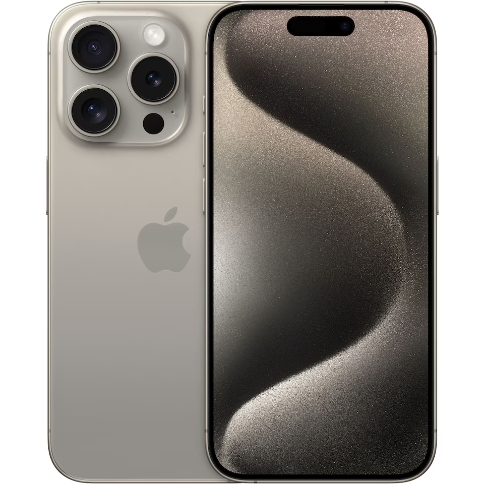 | Iphone 15 Pro   5g Smartphone   256gb   Naturligt Titanium fra Apple