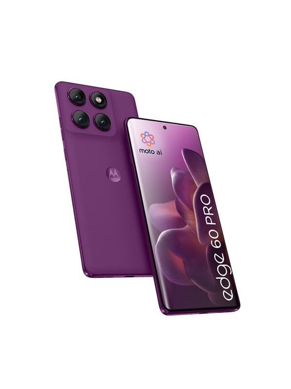 Edge 60 Pro 512gb 12gb   Sparkling Grape fra Motorola