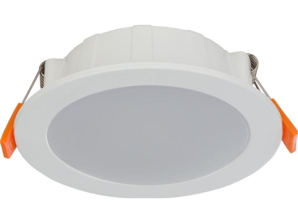 Ceiling Lamp   Ceiling Bathroom Lamp Kos 8781   Groove Led Luminaire 8w 4000k Round Ip44 White fra Nowodvorski