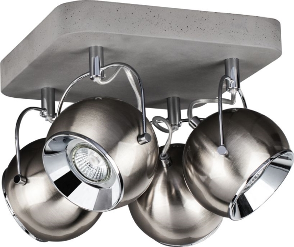 Spotlight Lamper Loft Accent Spots Overflade Monteret Accent Kugle Beton 5131436 fra Spot Light