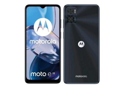 22, 16,5 Cm (6.5"), 3 Gb, 32 Gb, 16 Mp, Android 12, Sort fra Motorola