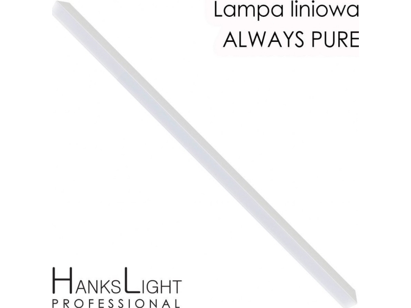 Ceiling Lamp   Led Lamp  , White, Linear, Alu, Pendant, 1200mm, Down36w, 4000k fra Hankslight