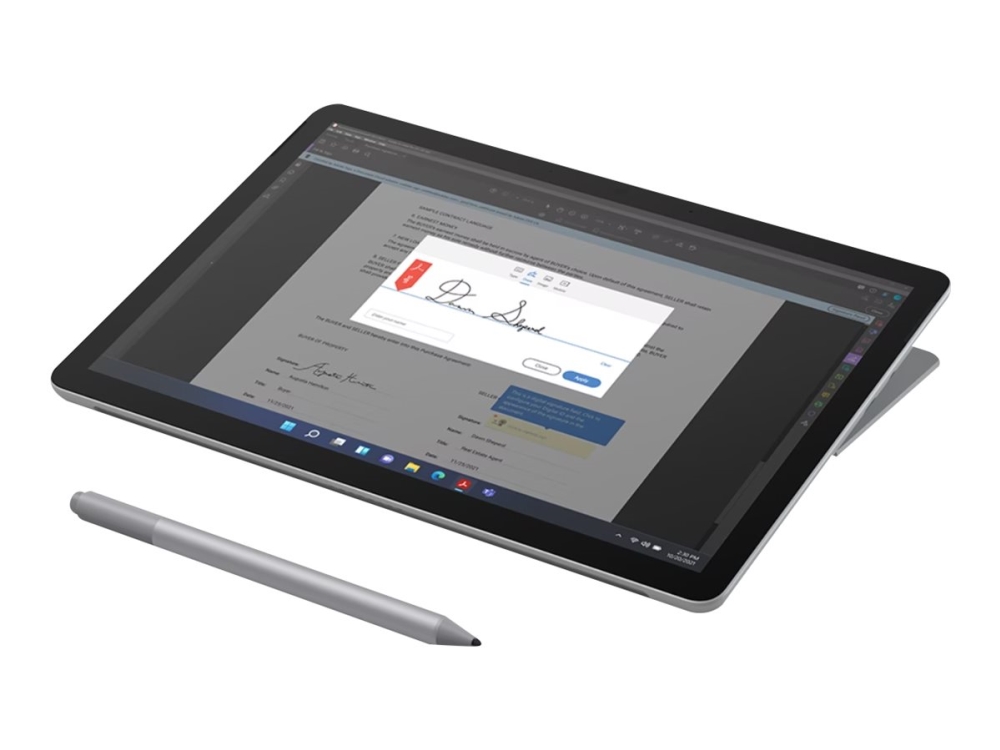 Surface Go 4 For Business   Tablet   Intel N Series   N200   Op Til 3.7 Ghz   Win 11 Pro   Uhd Graphics   8 Gb Ram   64 Gb Ssd   10.5" Touc fra Microsoft