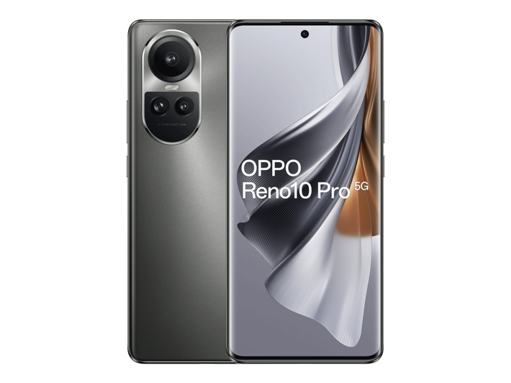 Reno 10 Pro 5g   5g Smartphone   Dual Sim   Ram 12 Gb   Intern Hukommelse 256 Gb   Oled Skærm   6.7"   2412 X 1080 Pixels (120 Hz)   3x Bagkamer fra Oppo