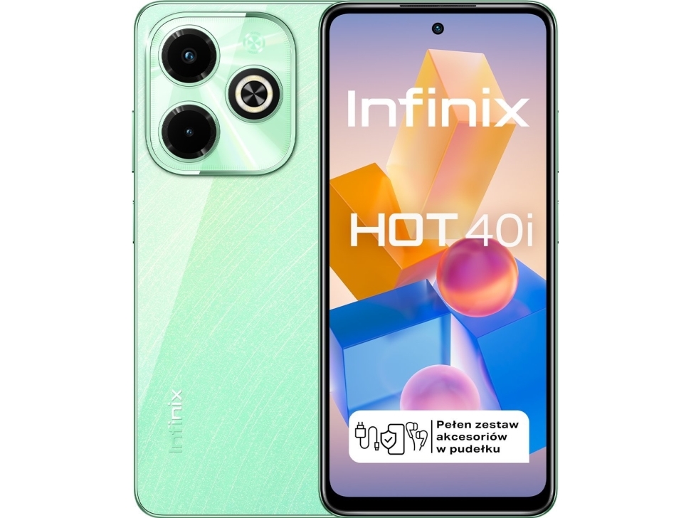 Hot 40i 8 256gb Grøn ( Hot40igreen) Smartphone fra Infinix