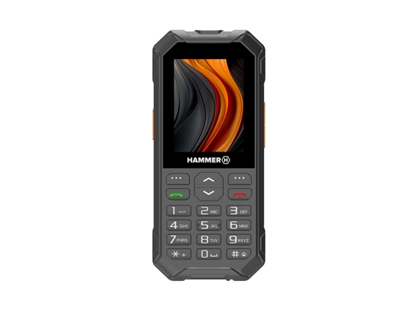 Hammer 6 Lte | Black | 2.4 &quot  | Ips | 48 Mb | 128 Mb | Dual Sim | Nano Sim | 3g | Bluetooth | 2.1 | Usb Version Type C | Built In Camera | Main C fra Myphone