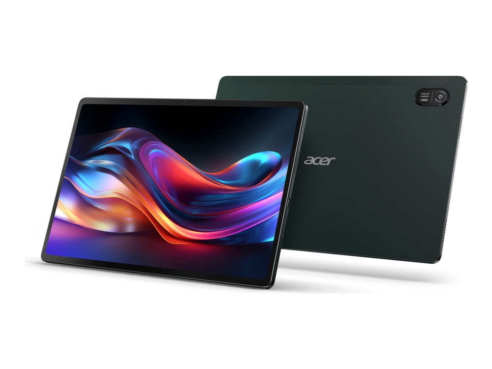 Iconia X12 X12 11   Tablet   Android 14   128 Gb Emmc   12.6" Amoled (2560 X 1600)   Usb Vært   Microsd Indgang   Olivine Sort fra Acer