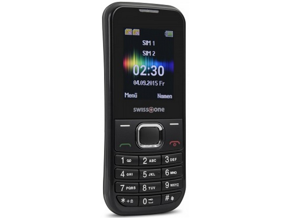 Sc 230   4,5 Cm (1.77")   Dual Sim   Minisim   Gsm   Lithium Ion (li Ion)   600 Mah (450032) fra Swisstone