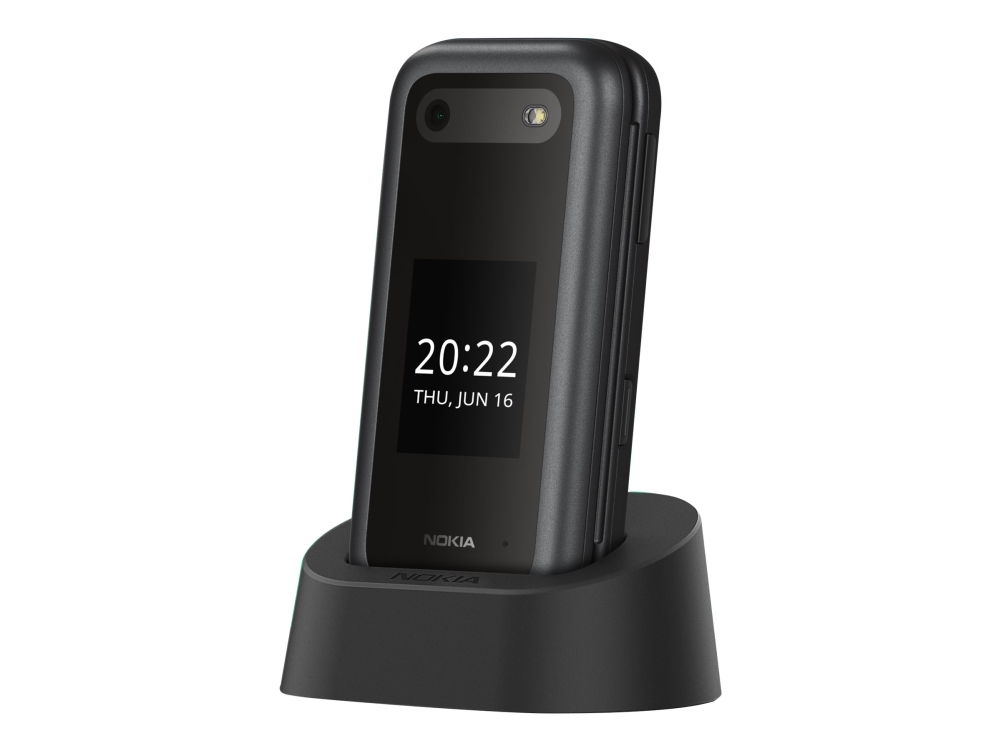 2660   Funktionstelefon   Dual Sim   Ram 48 Mb   Microsd Slot   Lcd Skærm   240 X 320 Pixels   Rear Camera 0,3 Mp   Blå fra Nokia
