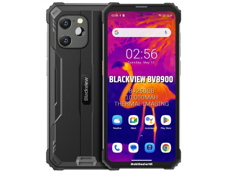 Bv8900 8gb 256gb Black fra Blackview