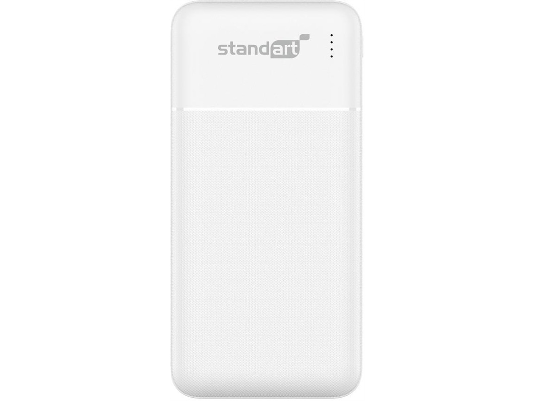 Powerbank 10000 Mah Pb67 White fra Standart
