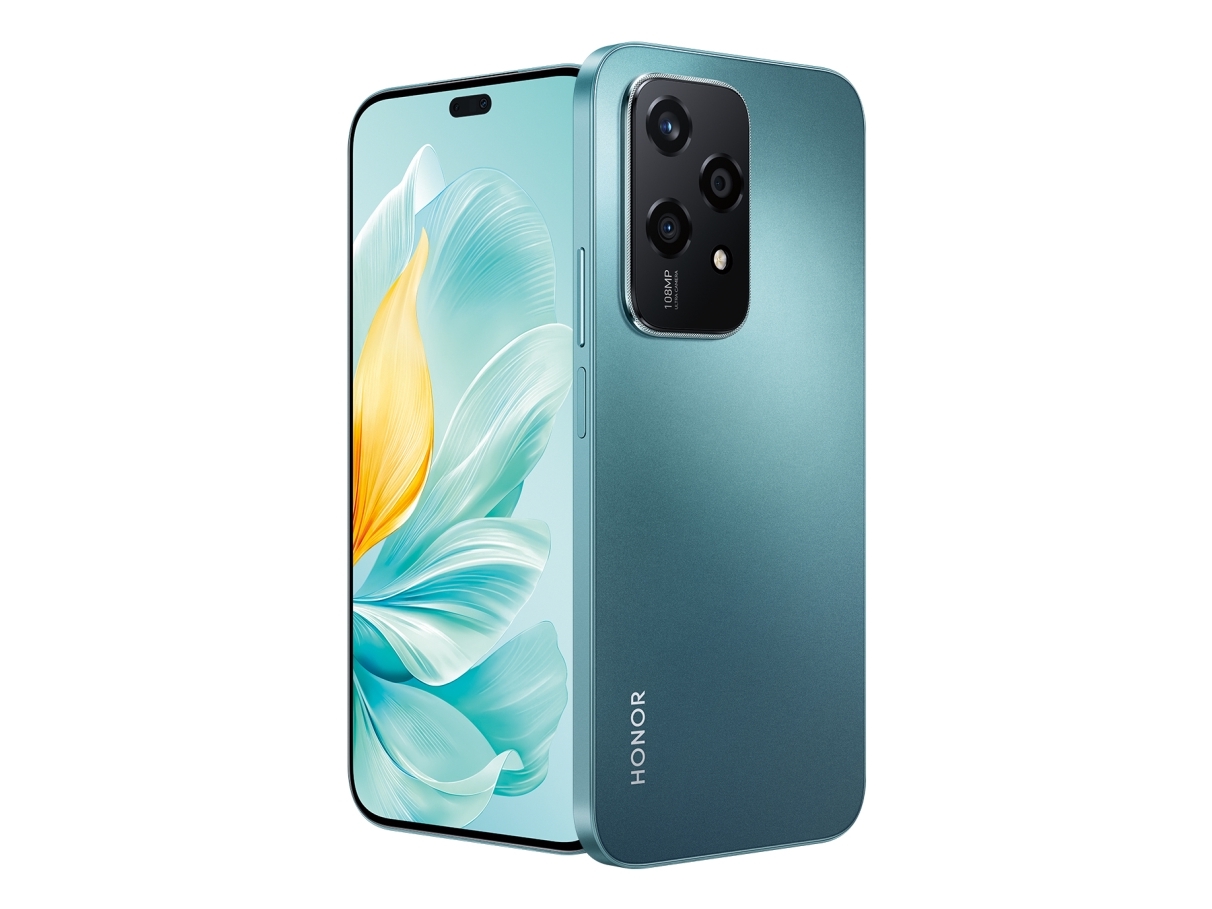 200 Lite 5g, 17 Cm (6.7"), 8 Gb, 256 Gb, 108 Mp, Android 14, Blå fra Honor