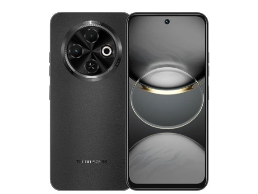 Spark 30c 4 128gb Orbit Black Smartphone W O Charger fra Tecno