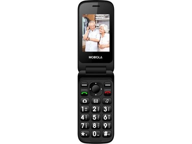 Mb610 Dual Sim Mobiltelefon Rød fra Mobiola