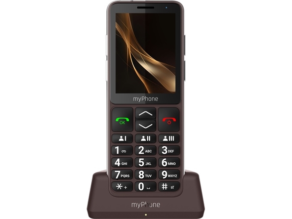 Bueno Lte Praline Collection | Brown | 2.8 &quot | Ips | 48 Mb | 128 Mb | Single Sim | Microsd | 3g | Bluetooth | Main Camera Resolution 2 Mp fra Myphone