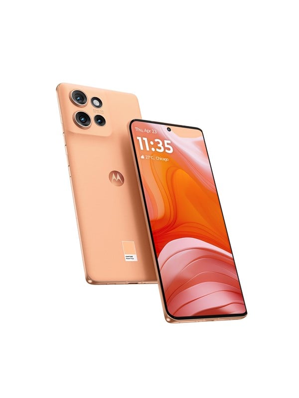 Edge 50 512gb 12gb   Peach Fuzz fra Motorola